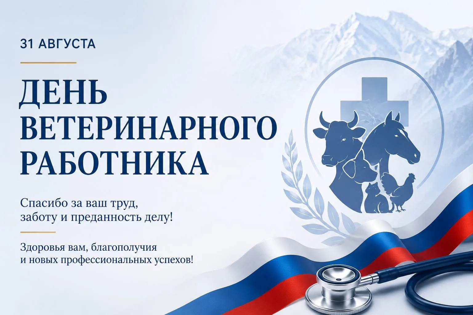 Глава кабмина Дагестана поздравляет работников ветеринарии с профессиональным праздником