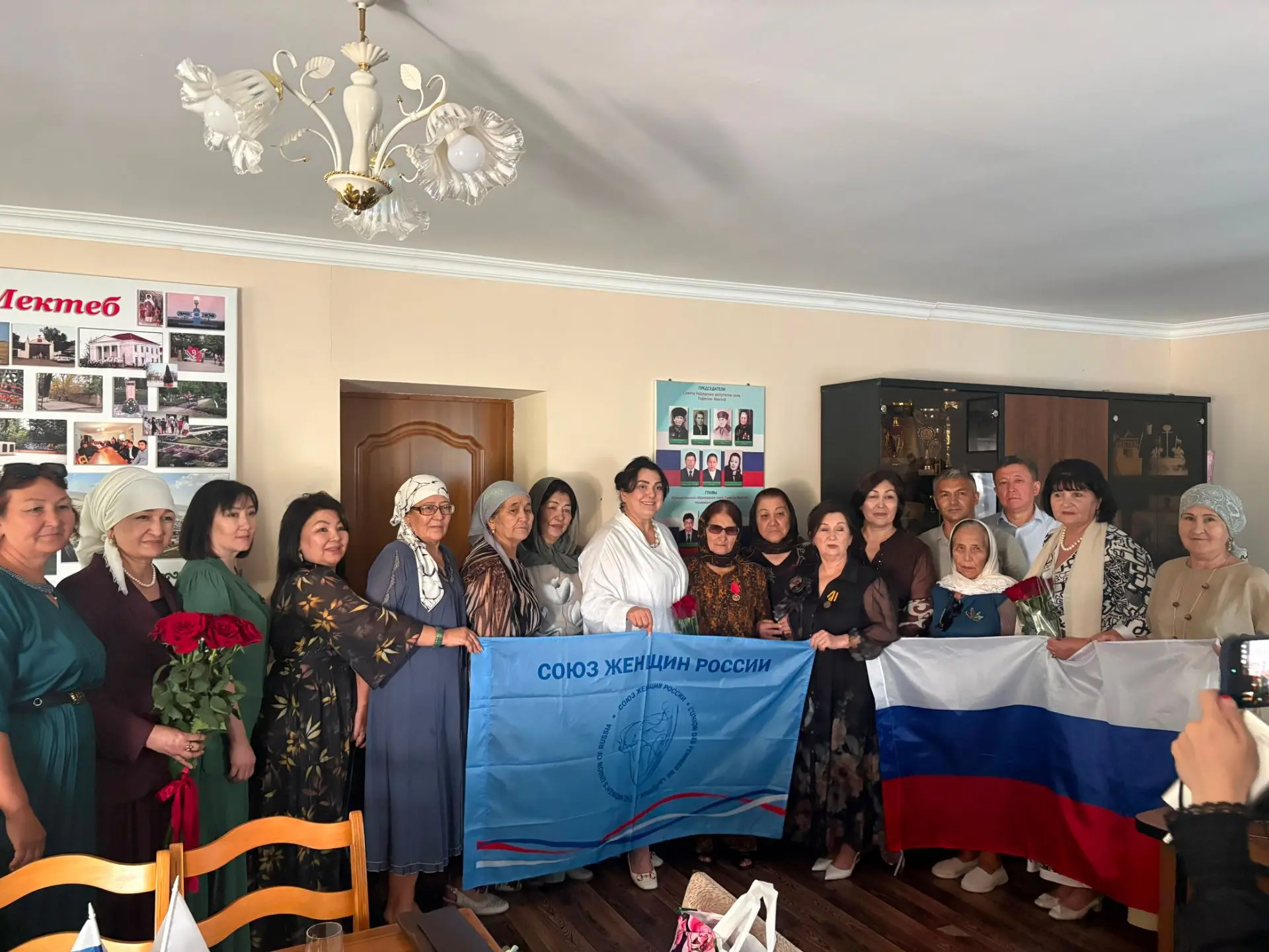 Союз женщин Дагестана в Ногайском районе провел Круглый стол " Диалог матерей"