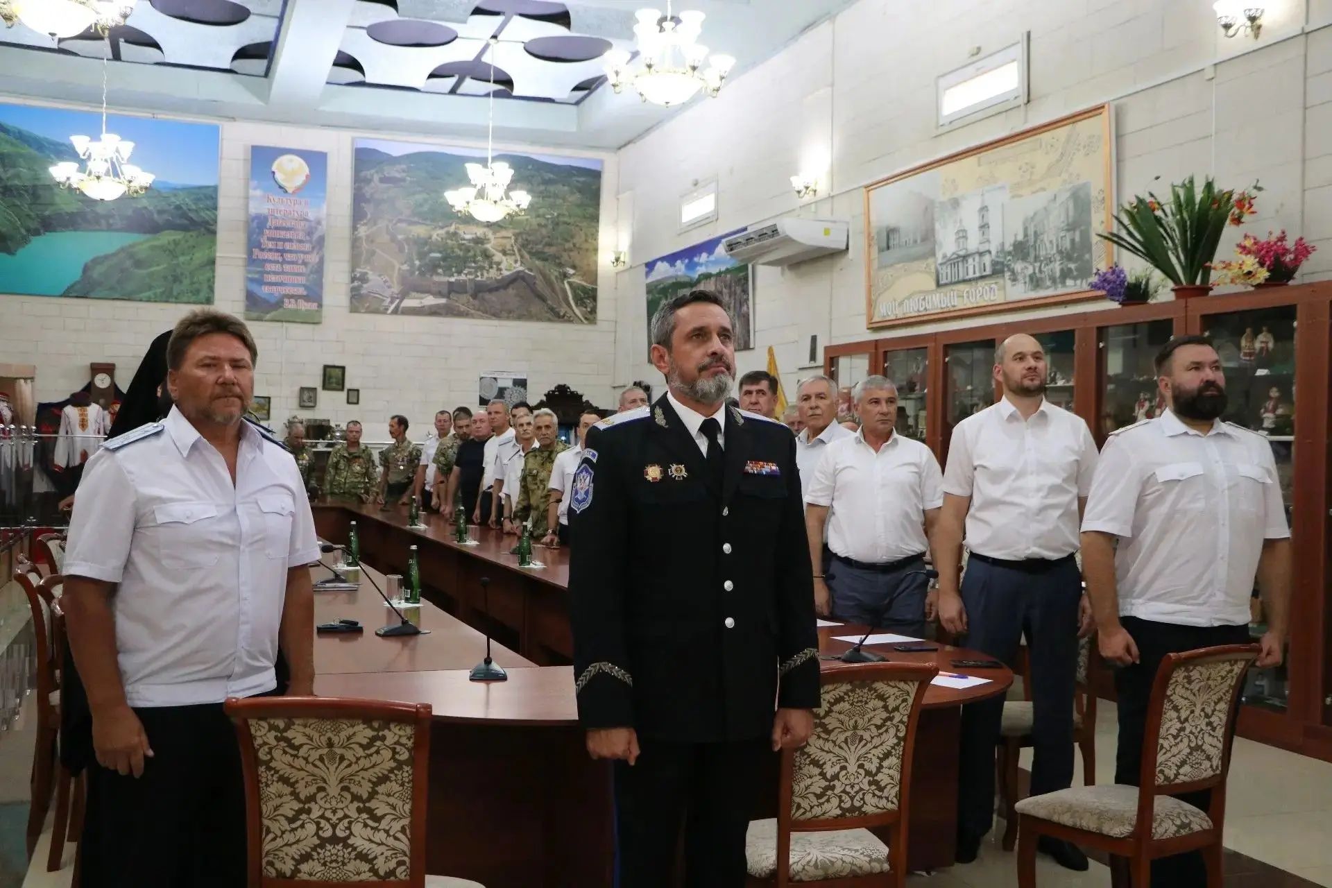 Аким Микиров принял участие в заседании Совета атаманов Кизлярского особого приграничного казачьего общества Терского казачьего войска