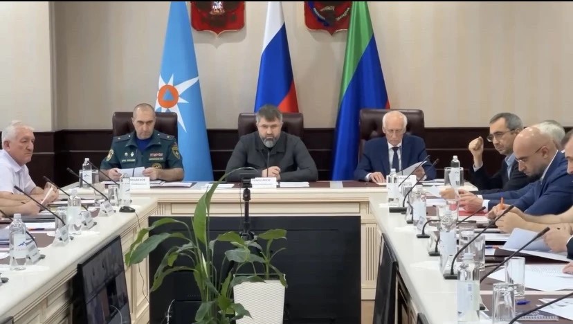 Премьер Дагестана участвует в заседании Правительственной комиссии РФ по ликвидации последствий ЧС