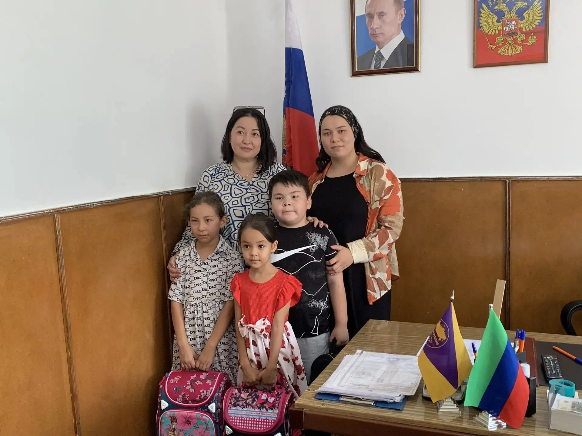 В Ногайском районе РД активно идет  акция «Собери ребёнка в школу»