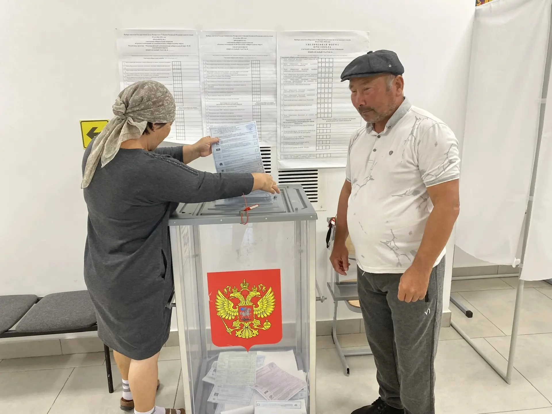 В Ногайском районе проходит заключительный день голосования