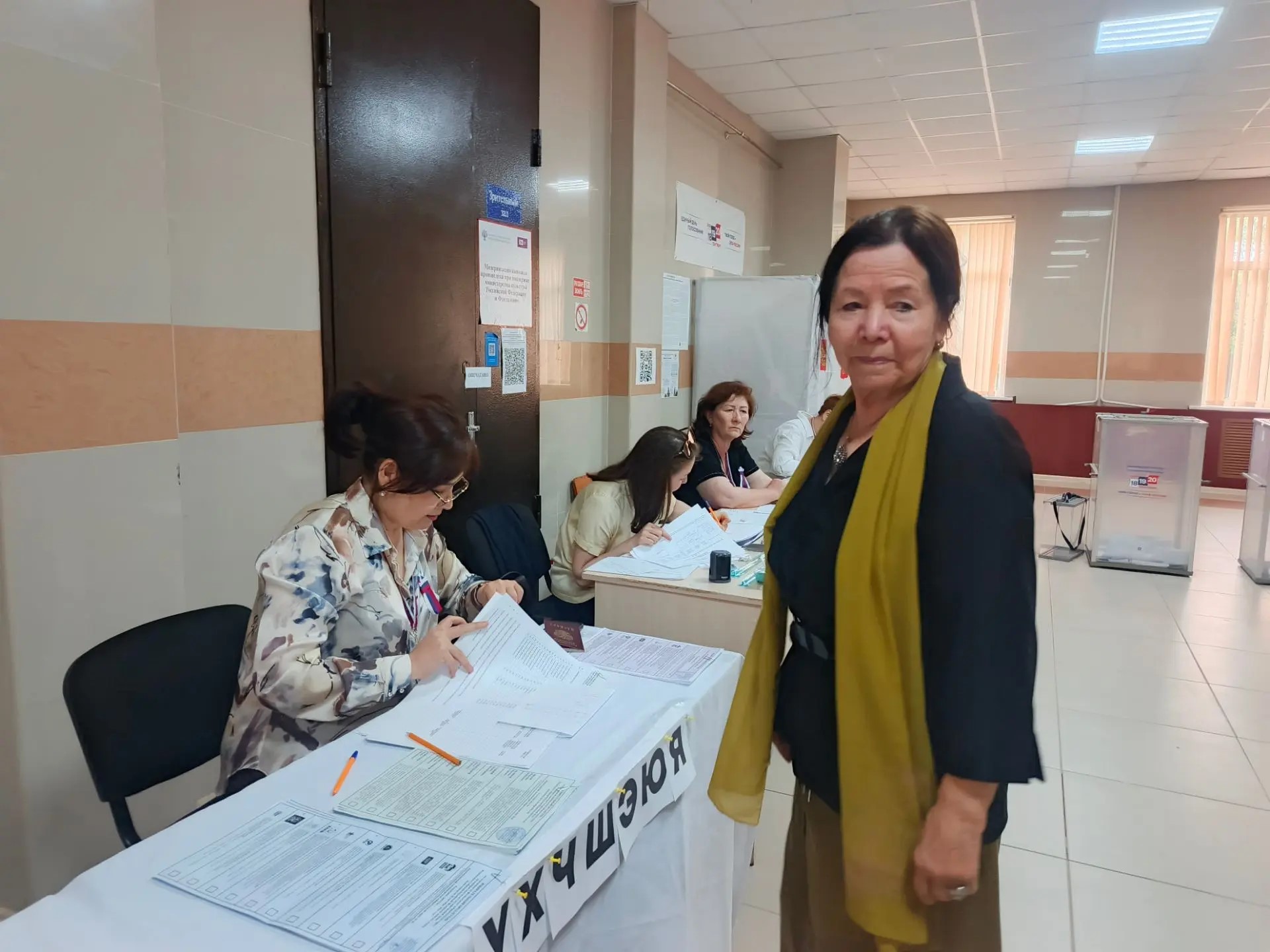 В Ногайском районе стартовало 3-дневное голосование на выборах