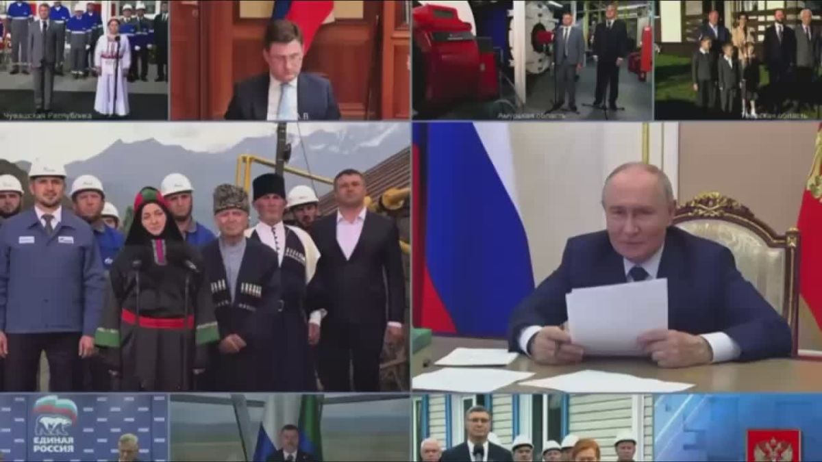 Дагестан среди регионов, где Президент России   дал старт подключению новых объектов газоснабжения