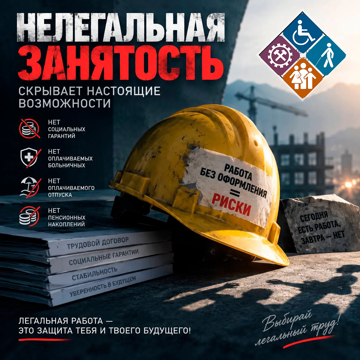 Неформальная занятость в 2026 году: риски для работника и бизнеса