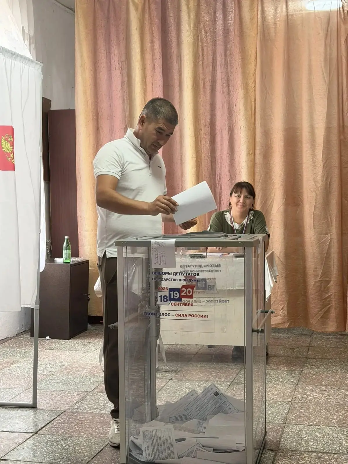 В самой северной точке Дагестана- в с.Уйсалган  активно идут выборы