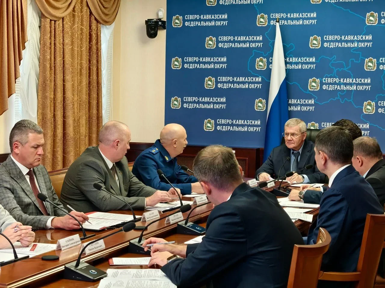 Фёдор Щукин принял участие в заседании по противодействию незаконным финансовым операциям в СКФО
