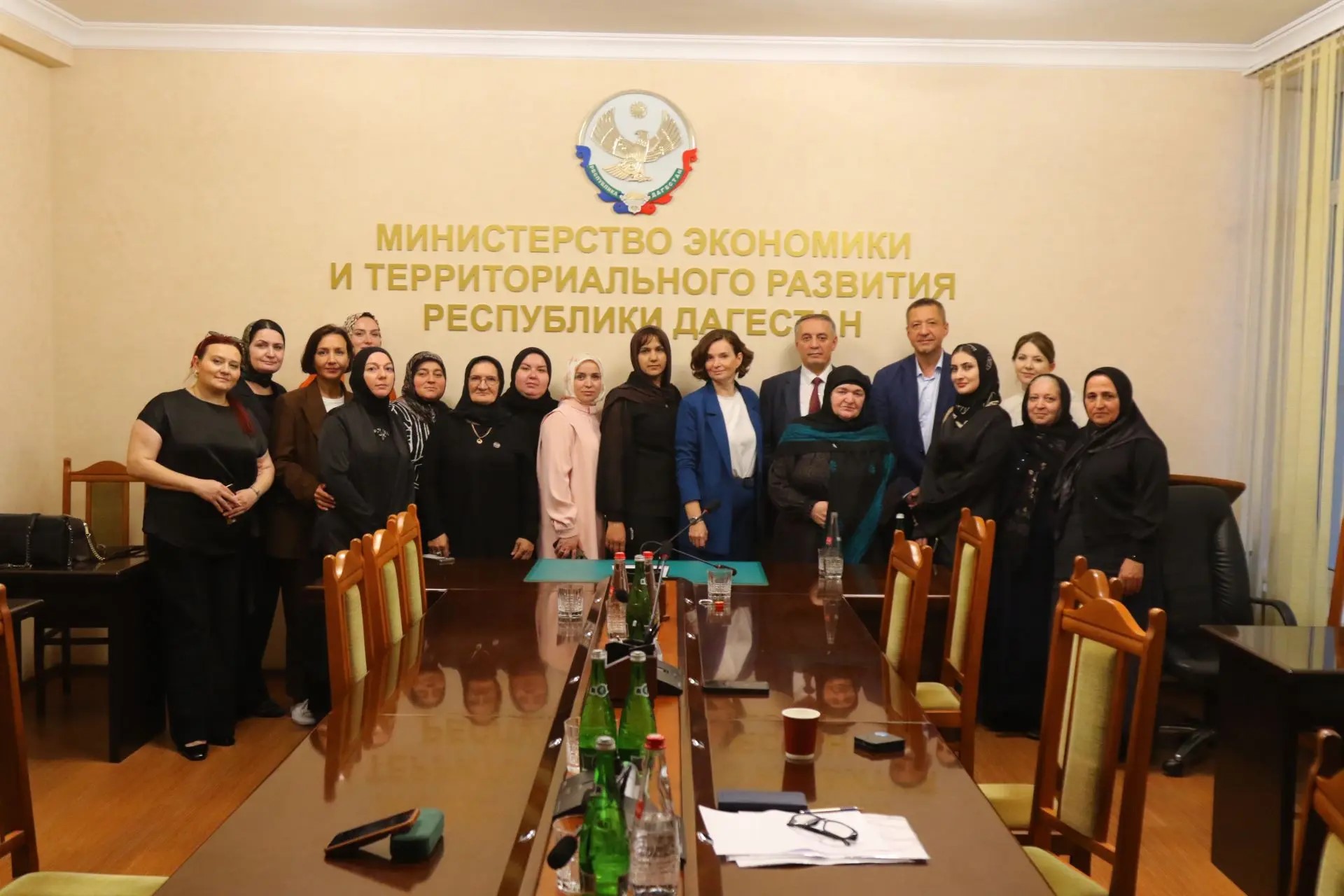 Делегация АП РФ, полпредства СКФО и фонда „Защитники Отечества“ оценила работу дагестанской организации „Память Гор“
