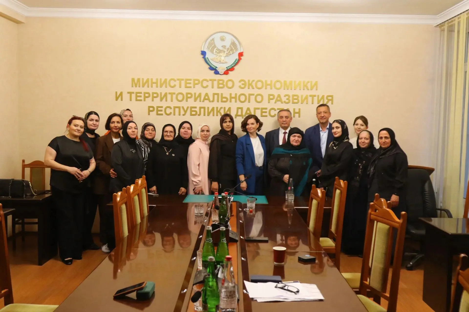Делегация АП РФ, полпредства СКФО и фонда „Защитники Отечества“ оценила работу дагестанской организации „Память Гор“