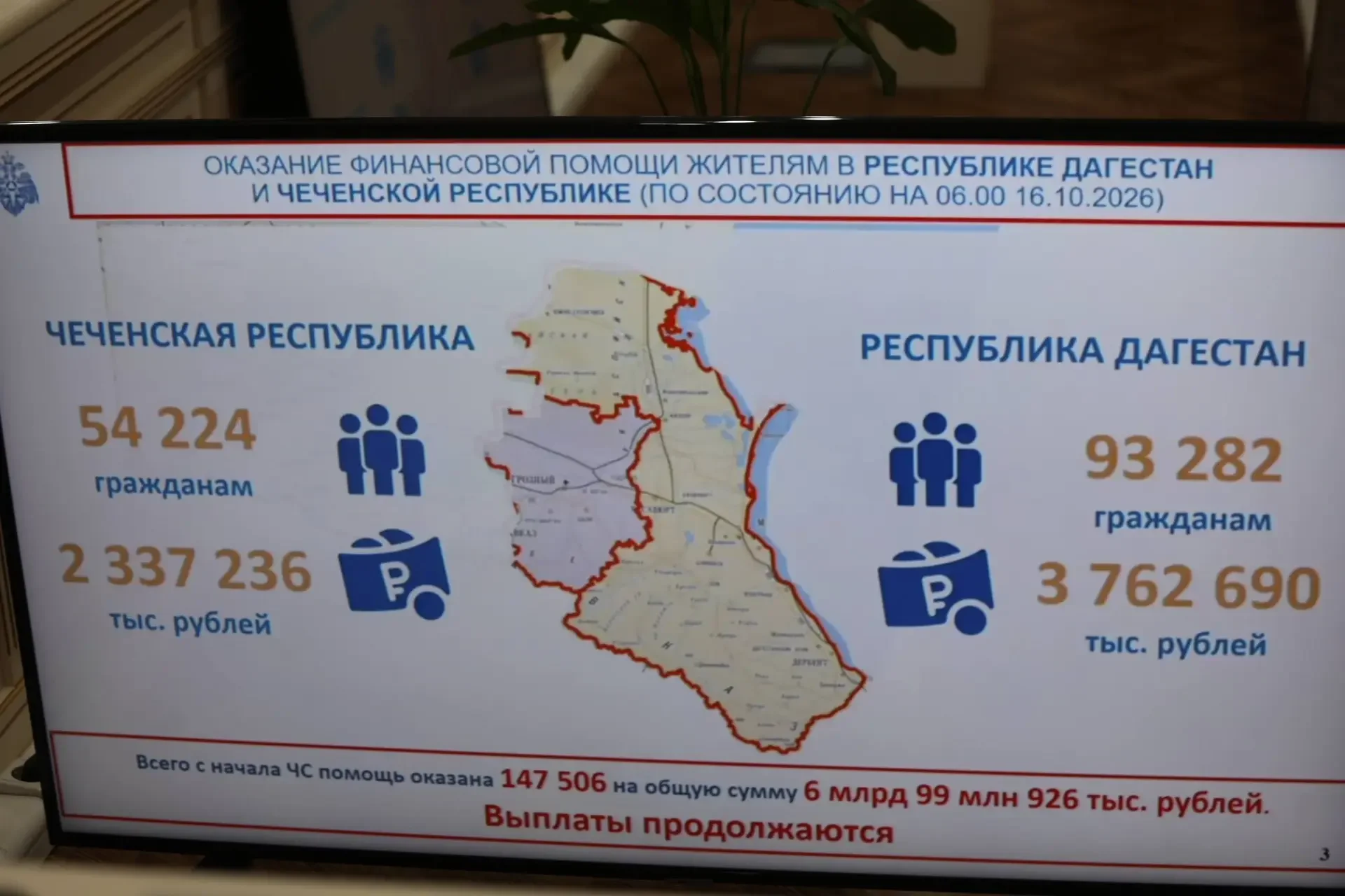 Более 1,3 млрд рублей одобрено на восстановление жилья пострадавших от паводков дагестанцев