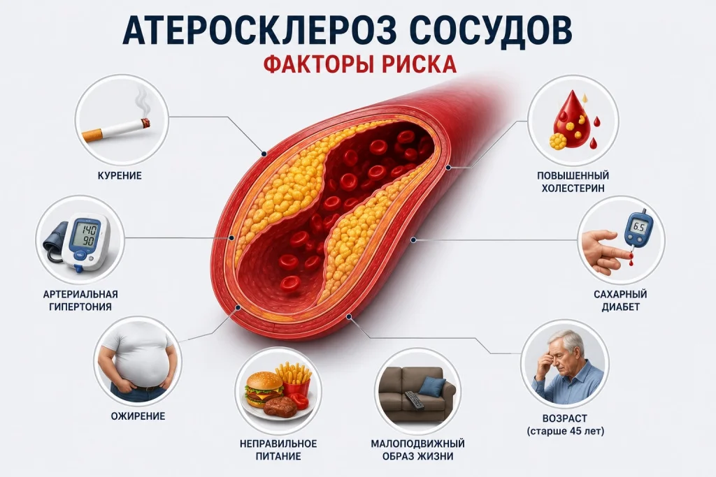 Врачи Ногайской ЦРБ предупреждают население муниципалитета о риске развития атеросклероза