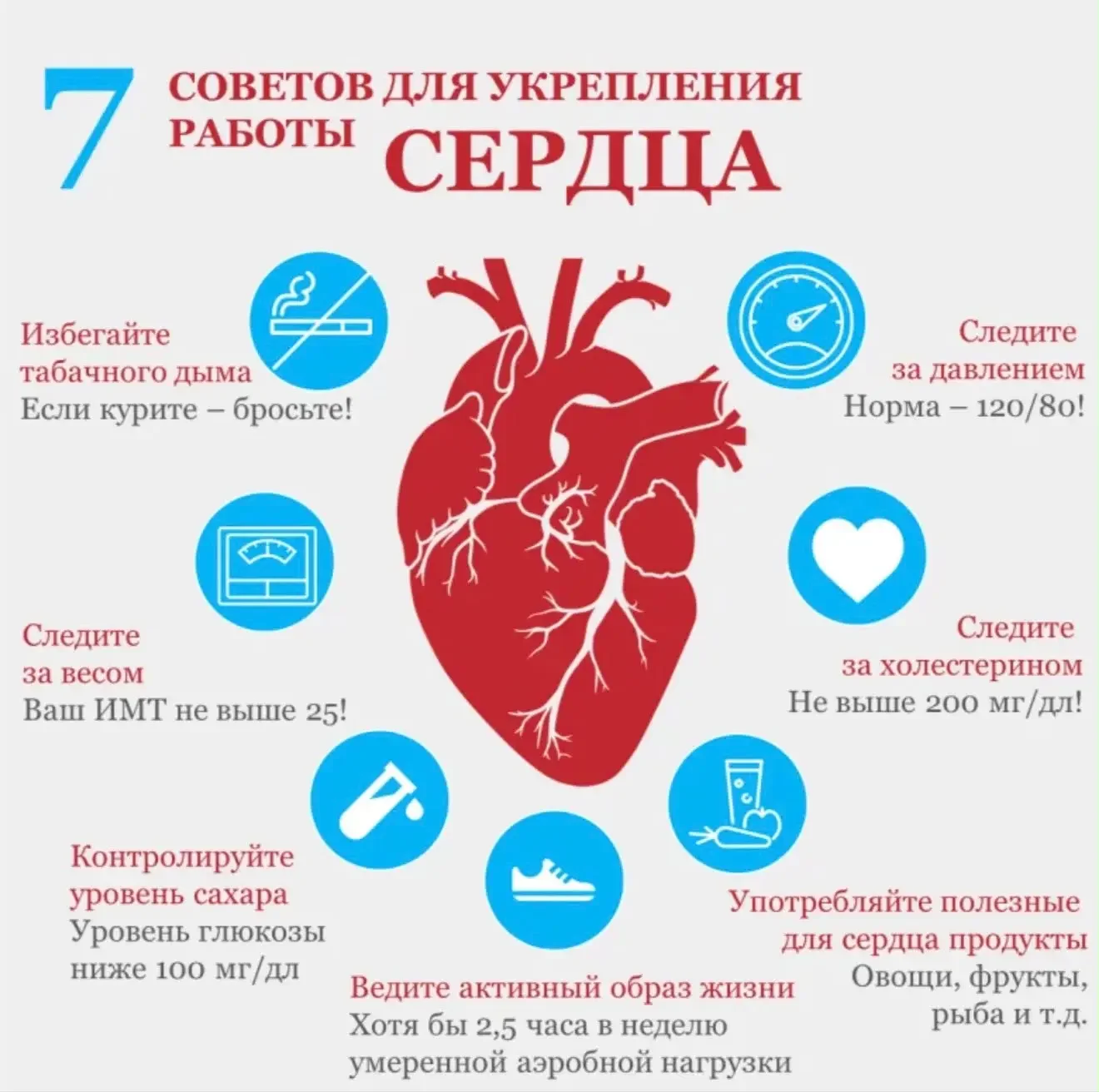 Ногайская ЦРД напоминает населению о правилах здорового сердца
