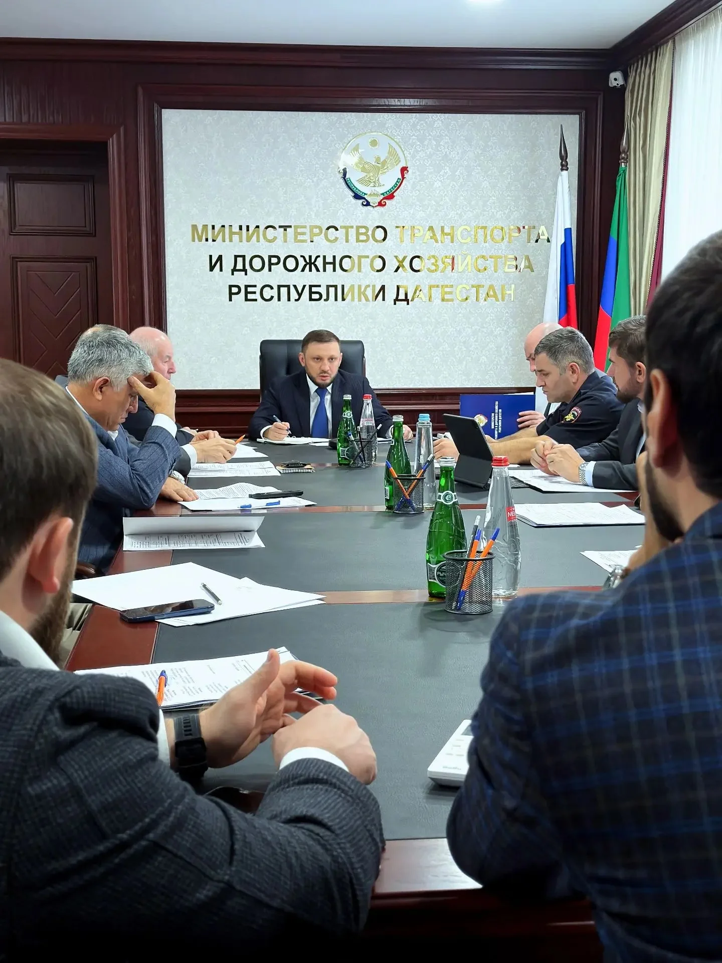 В Минтрансе РД обсудили безопасность дорожного движения
