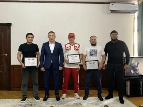 В Ногайском районе чествовали бронзовых призёров Всемирных игр кочевников