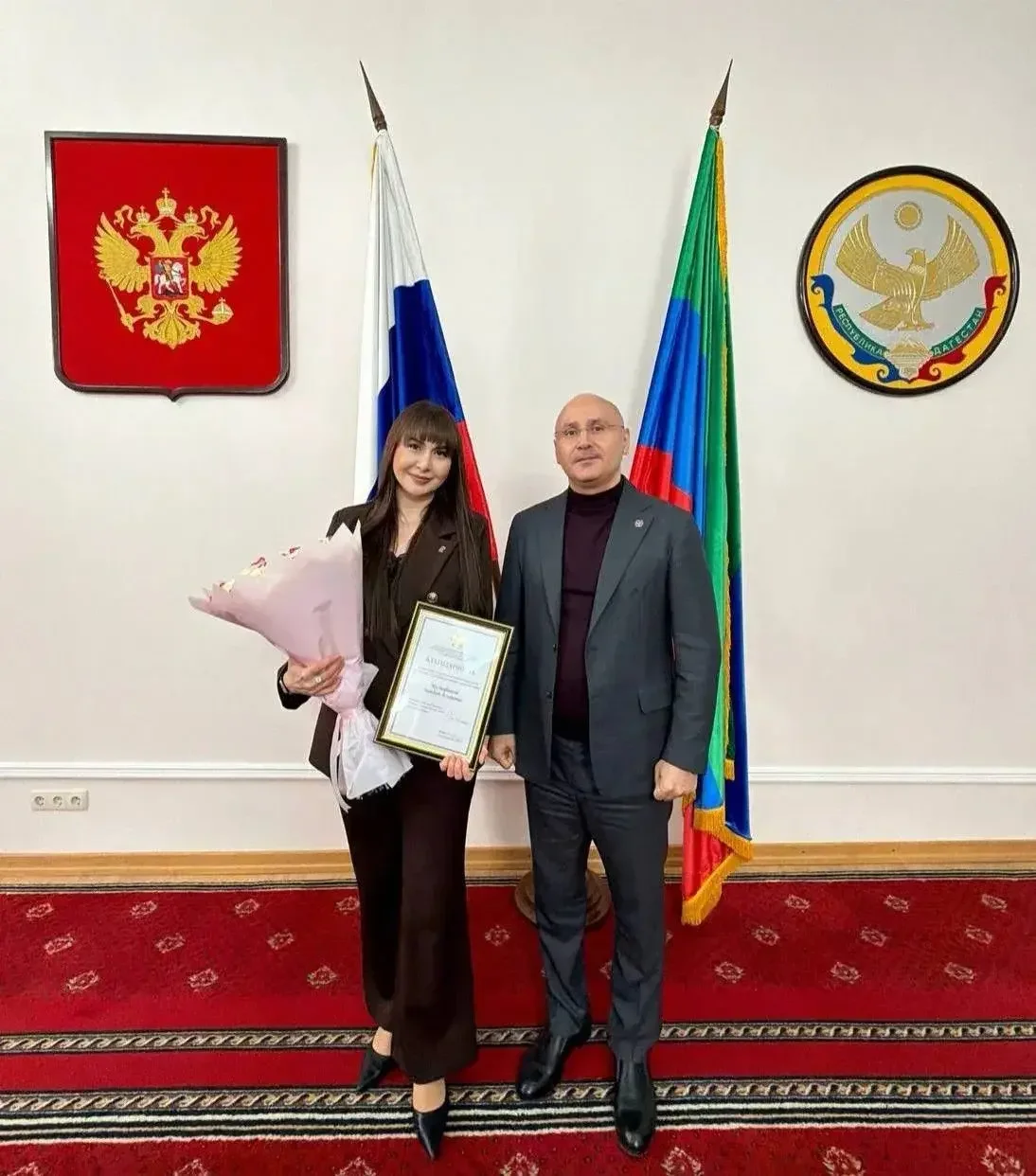 В Постпредстве Дагестана при Президенте РФ наградили дагестанцев за профессиональные достижения