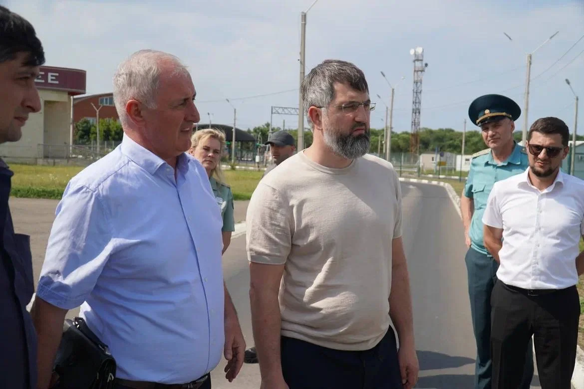 В Магарамкентском районе обновляют пункт пропуска Тагиркент-Казмаляр