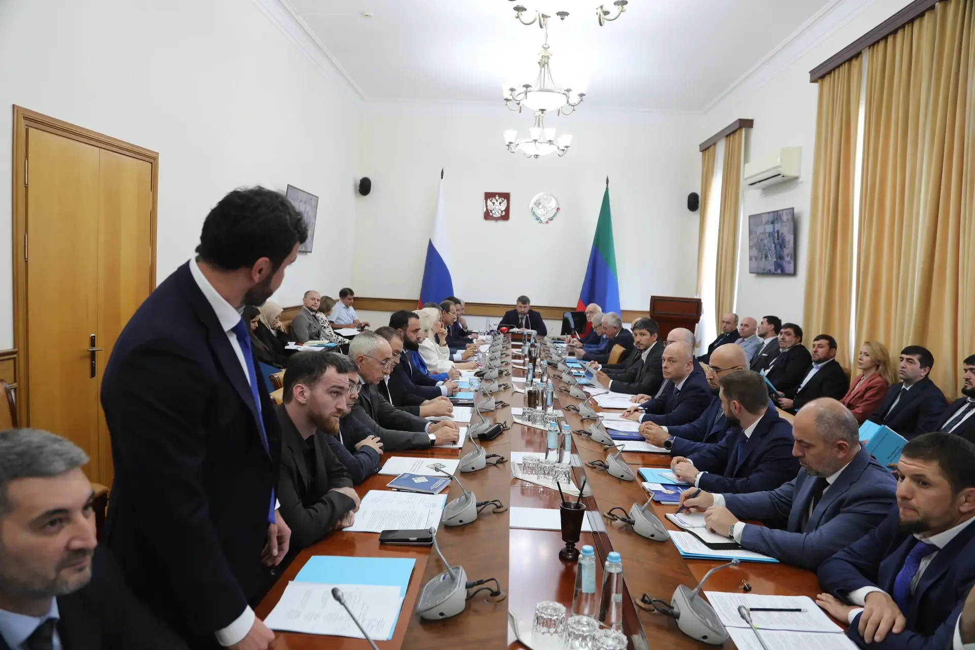 Магомед Рамазанов представил новых руководителей Правительства Дагестана