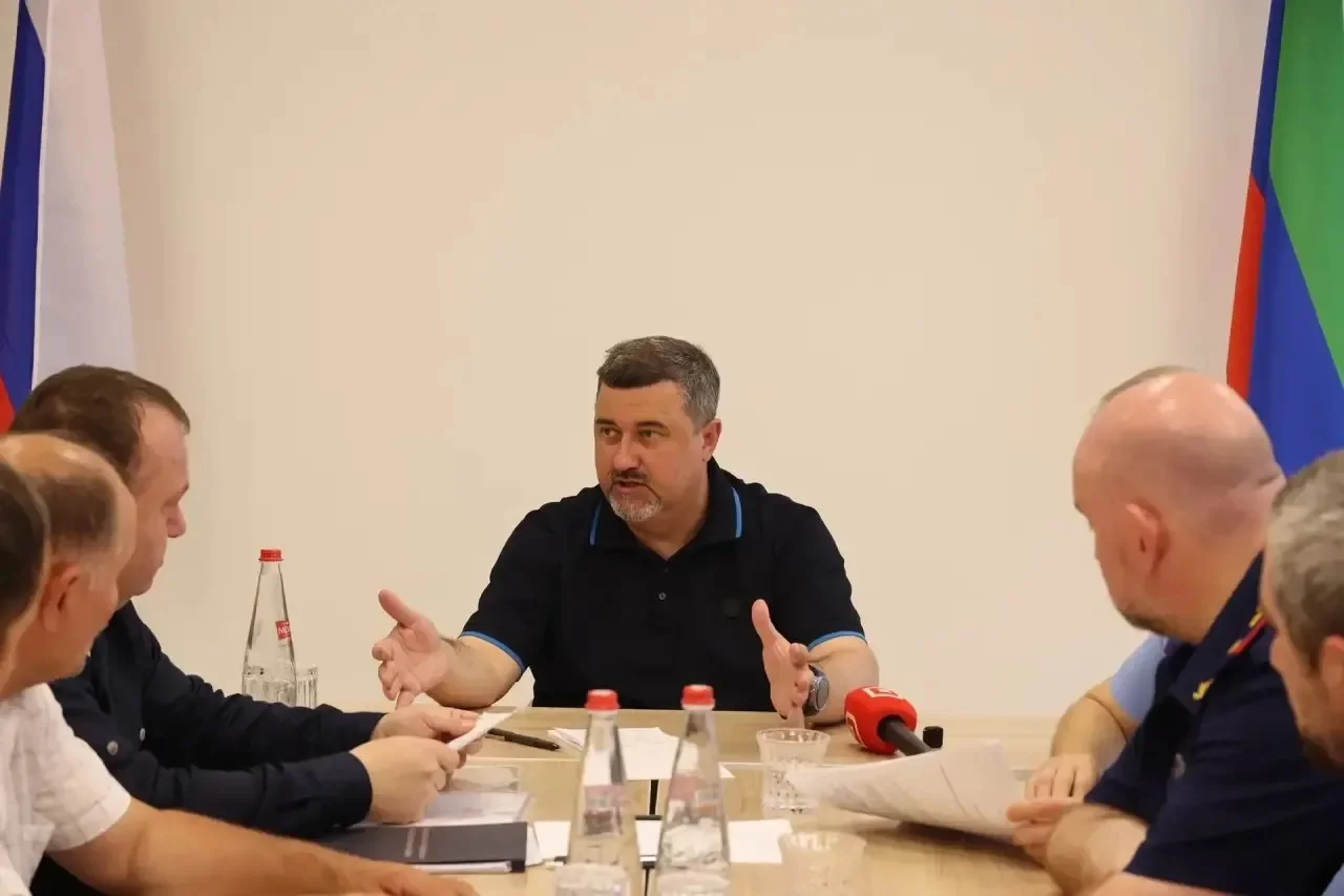 Федор Щукин провел совещание  в Хасавюртовском районе