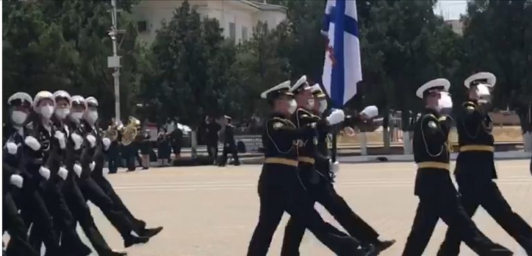 В Каспийске сегодня провели Генеральную репетицию Парада Победы