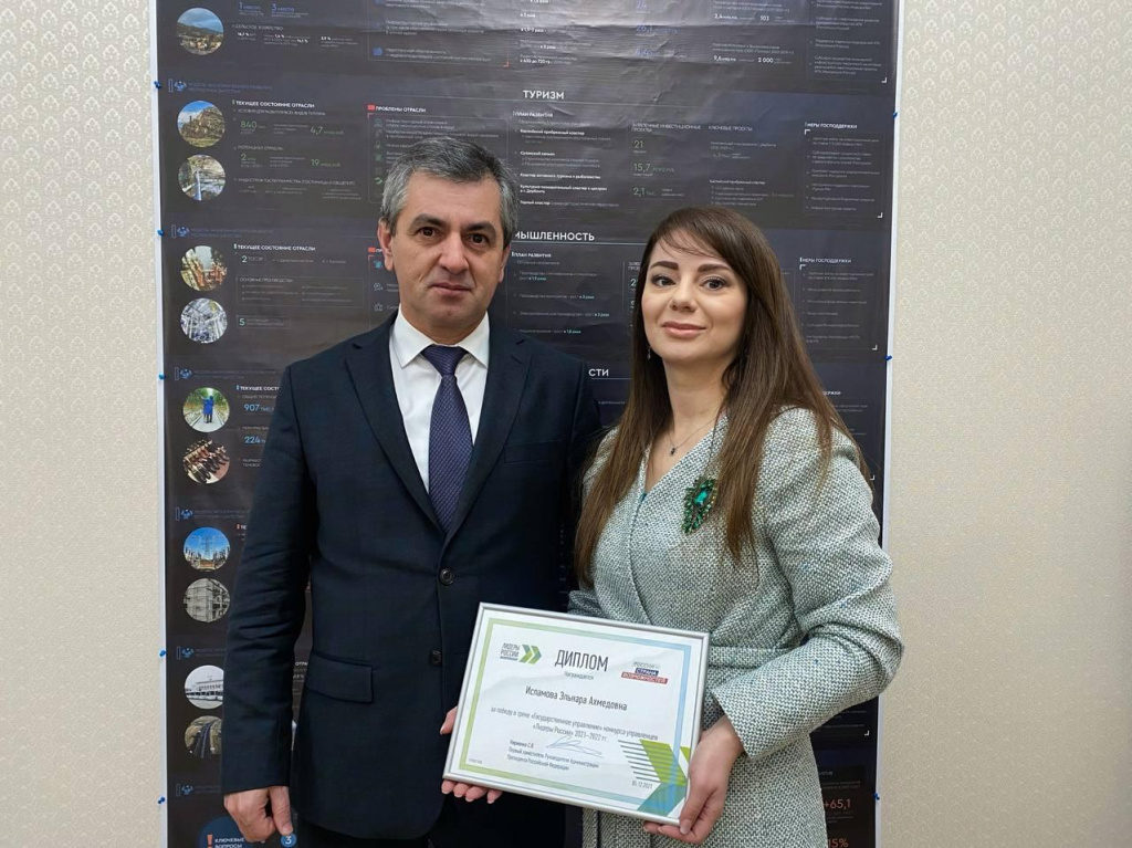 Дагестанка Эльнара Исламова стала финалисткой конкурса "Лидеры России"