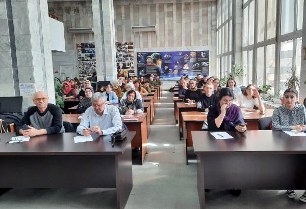 Тотальный диктант прошел  в Национальной библиотеке Дагестана