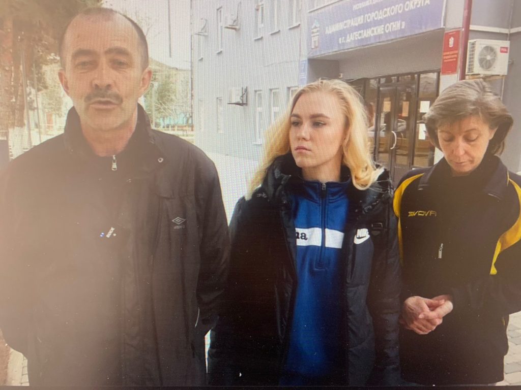 В Дагестанские Огни прибыла семья из Донбасса