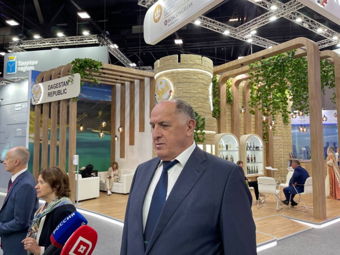 Абдулмуслим Абдулмуслимов: «Итогами работы на ПМЭФ довольны»