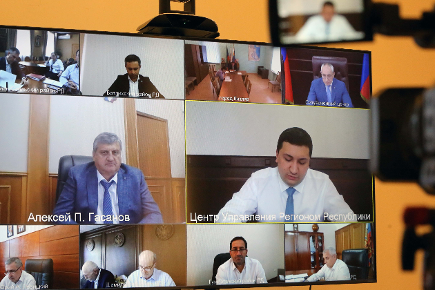 В Правительстве Дагестана прошло обсуждение актуальных вопросов выявленных ЦУР РД