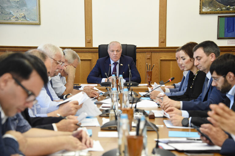 Заседание Комитета по законодательству, законности, государственному строительству, местному самоуправлению и регламенту
