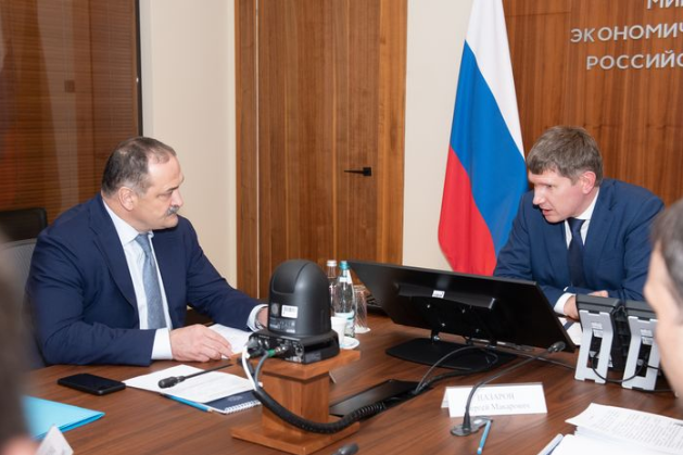 Максим Решетников и Сергей Меликов обсудили инструменты развития инвестиционного потенциала Каспийского региона