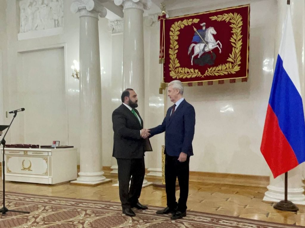Депутат  Госдумы Султан Хамзаев награждён Почётной грамотой Президента России