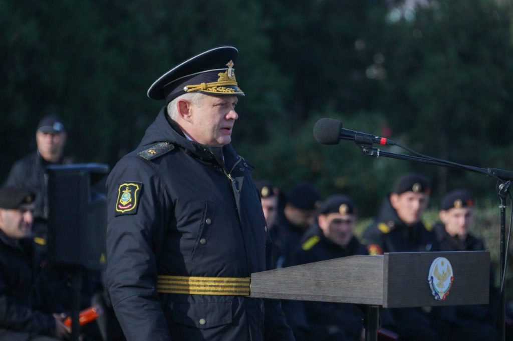 Командующий Каспийской флотилии Александр Пешков поблагодарил дагестанцев за  воспитание настоящих мужчин