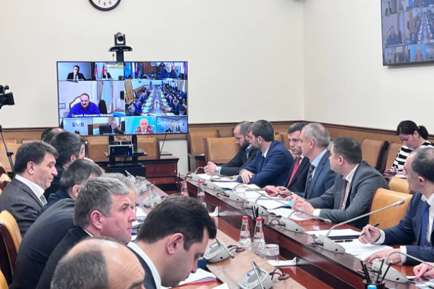 Гендиректор ПАО "Россети Северный Кавказ" Роман Левченко доложил Сергею Меликову о проделанных аварийно-восстановительных работах