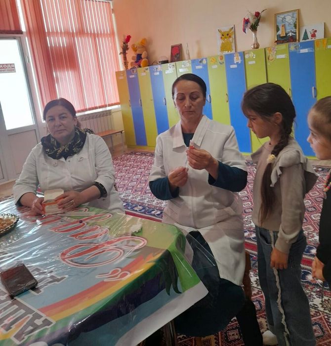 В Хивском районе завершился 2 этап иммунизации от полиомиелита
