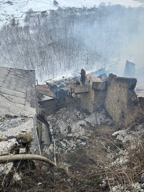 Пожар в с.Кубачи Дагестана был локализован