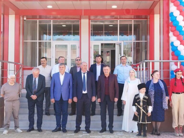 Новая школа в День знаний открылась в селении Арани Хунзахского района