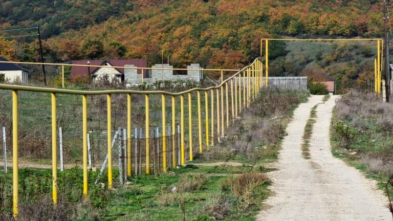 В селе Санчи Кайтагского района запустили газопровод