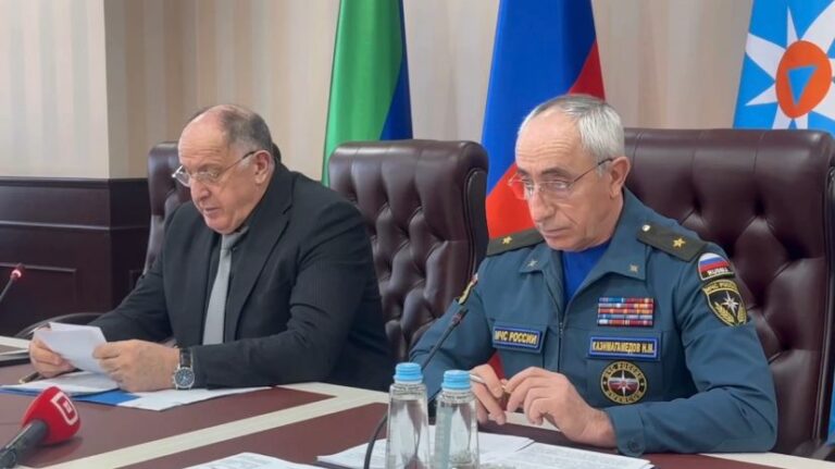 В Правительстве Дагестана обсуждают ликвидацию чрезвычайных ситуаций