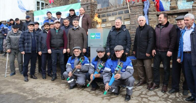 В Цумадинском районе Дагестана ввели в эксплуатацию межпоселковый газопровод