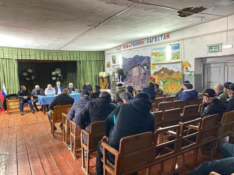 В с.Ясная Поляна Кизлярского района провели сход граждан