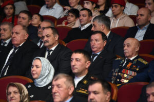 Спикер Дагестанского парламента принял участие в торжественном мероприятии, посвященном Дню защитника Отечества