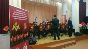 С Кизлярского района начался концертный тур военного оркестра Росгвардии и Даггосфилармонии