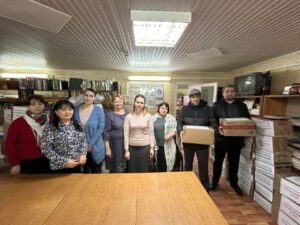  Тарумовский район по доброй традиции в канун 23 февраля отправил поздравительный гуманитарный груз на передовую