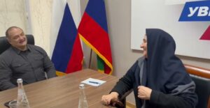 В Штабе общественной поддержки Сергей Меликов принял многодетных матерей Дагестана