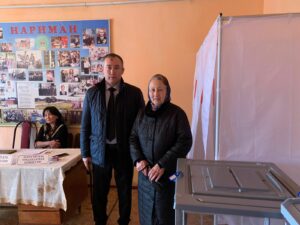 Глава Ногайского района принял участие в акции «Всей семьей на выборы»