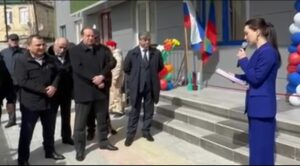 В Гунибе торжественно открыли новый детский сад