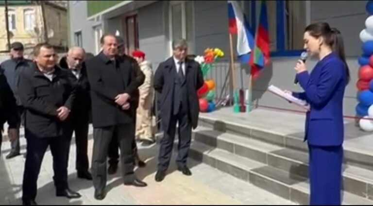 В Гунибе торжественно открыли новый детский сад