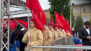 Каспийск уже готов к началу акции "Знамя Победы"