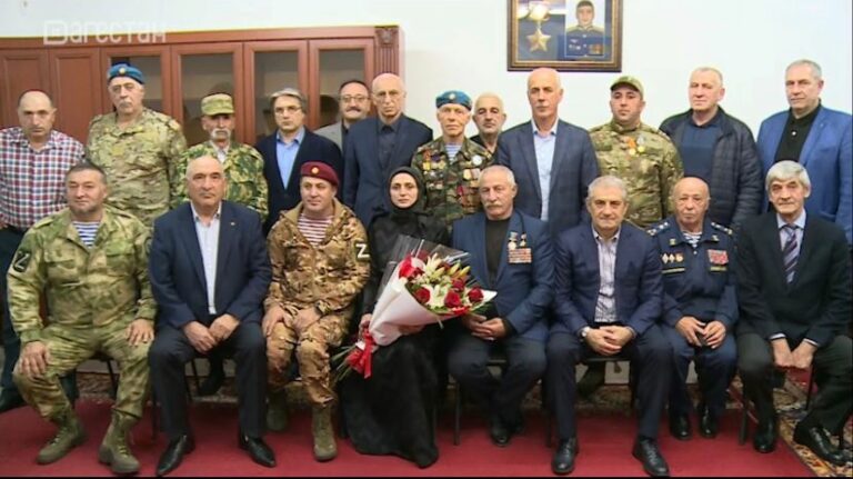 В здании Союза Десантников наградили бойцов СВО