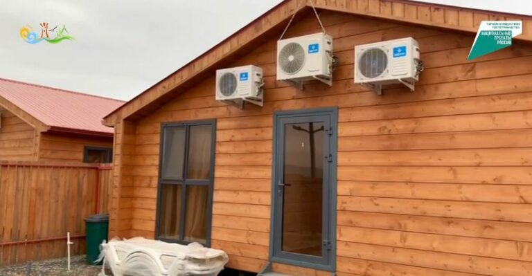 В Дагестане продолжают установку модульных коттеджей в рамках нацпроекта "Туризм и индустрия гостеприимства"